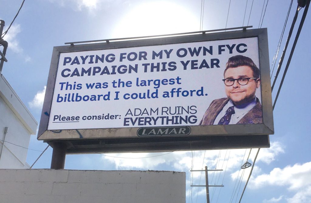 adam ruins everything emmy campaign